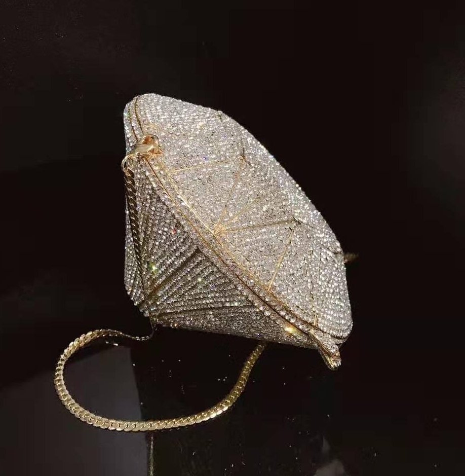 diamond treasure Swarovski crystal purse
