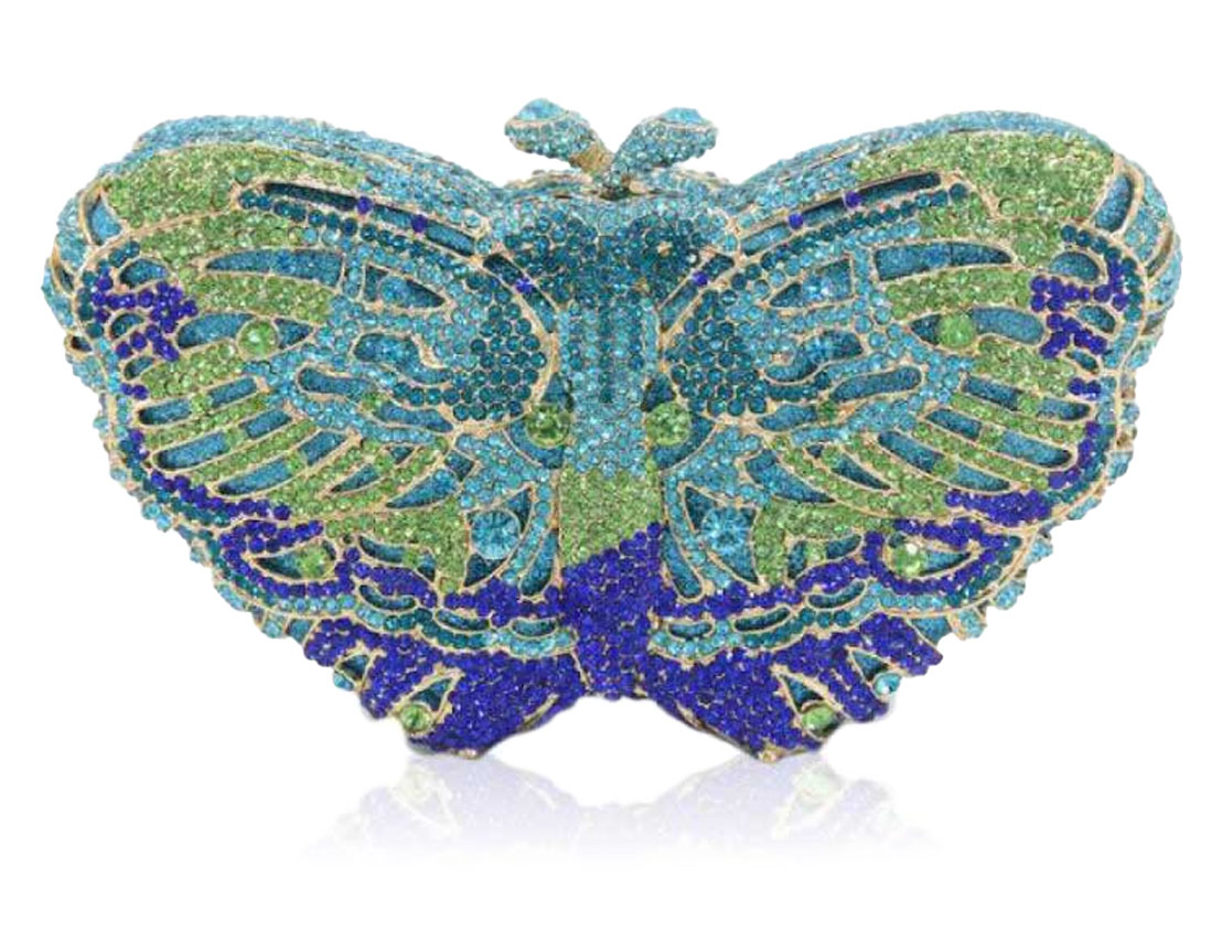 Butterflies are the Jewels of the Garden Blue