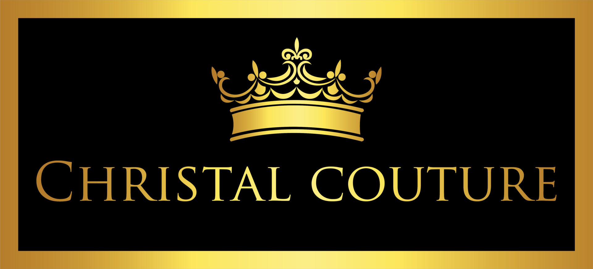 Gradient Logo Christal Couture